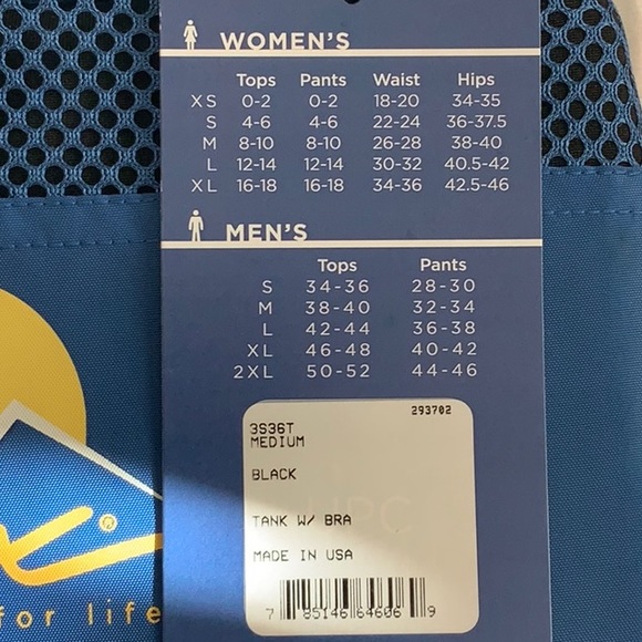 PMX TANK WITH BRA - Black - Picture 11 of 15